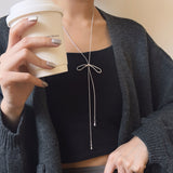 Long Bow Necklace