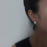 Bold Open Circle Earrings