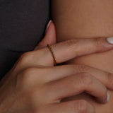 316L Stainless Steel Twist Ring