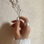 Vintage Wide Bead Ring - Coddle Heaven