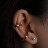 Double Helix Ear Cuff