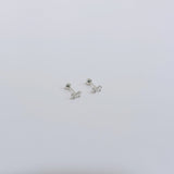 S999 Screwback Bow Earrings