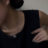 Double Layered Muse Necklace