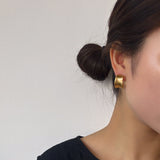 Bold C Hoops Earrings