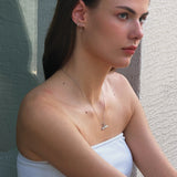 316L Stainless Steel Chain Drop Flatback Earrings