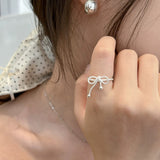 Beaded Bow Ring - Coddle Heaven