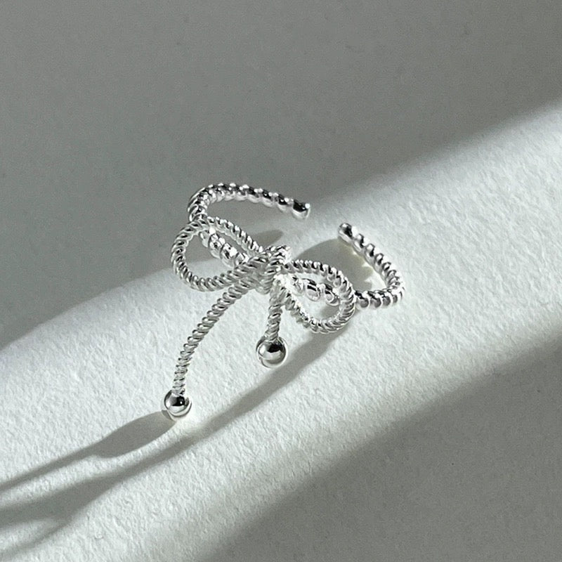 Beaded Bow Ring - Coddle Heaven