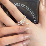 Beaded Bow Ring - Coddle Heaven