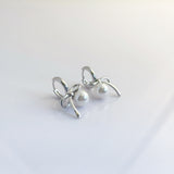 Bow Pearl Earrings - Coddle Heaven