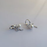Bow Pearl Earrings - Coddle Heaven