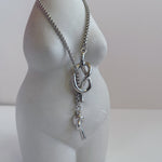 Silver Long Tassel Pull Design Chains - Coddle Heaven