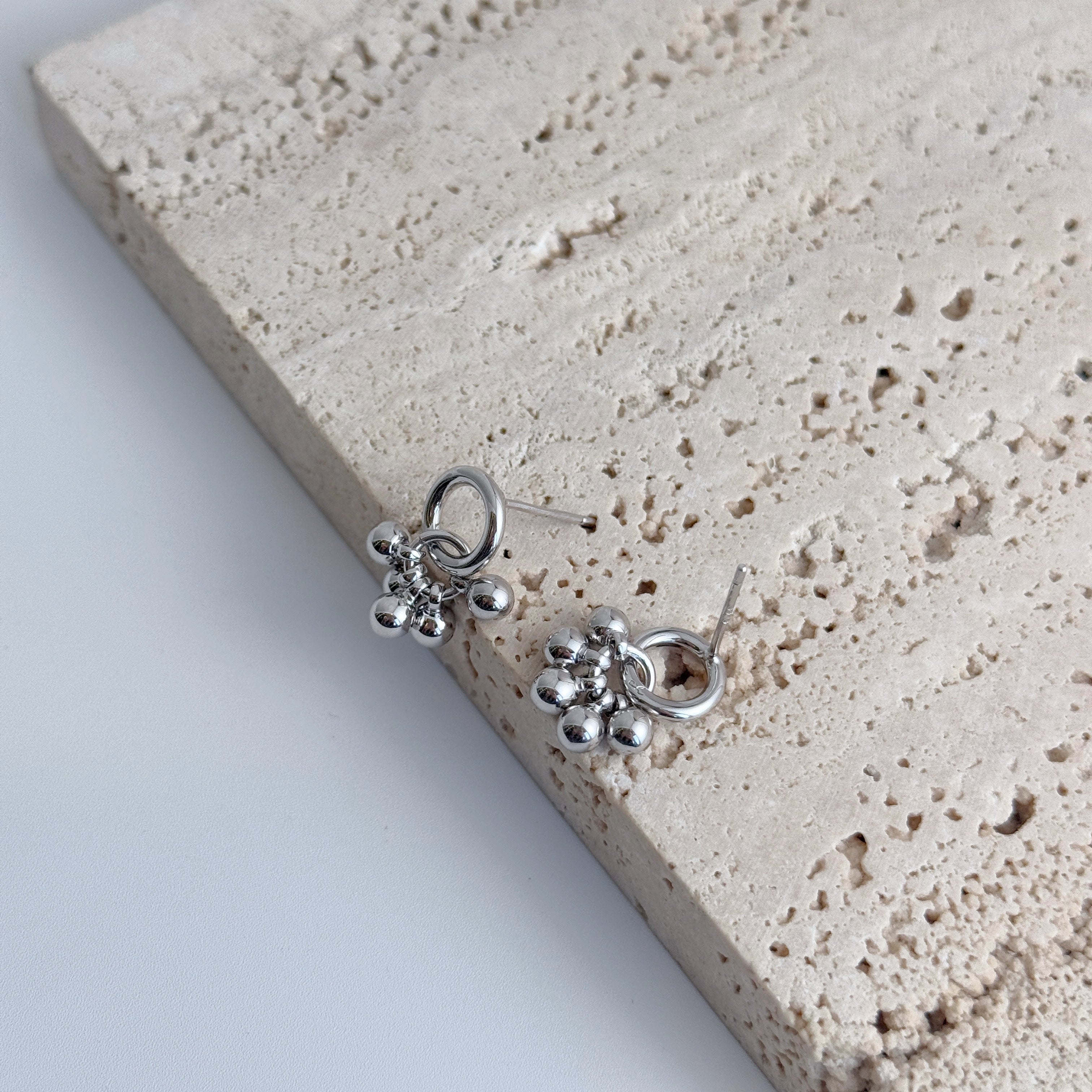 Grape Circle Earrings - Coddle Heaven