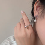 Teardrop Pearl Knot Earrings - Coddle Heaven