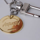 Luxe Gold Tag Indulgence Phone Lanyard