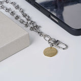 Luxe Gold Tag Indulgence Phone Lanyard
