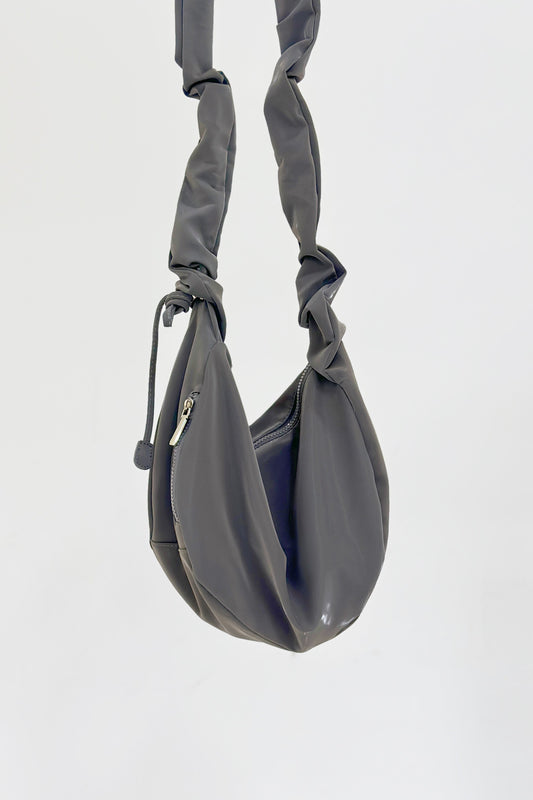 Gray Hobo Bag