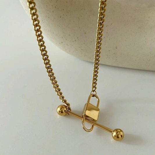 Ball Lock Necklace