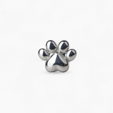 316L Stainless Steel Paw Flatback Earrings