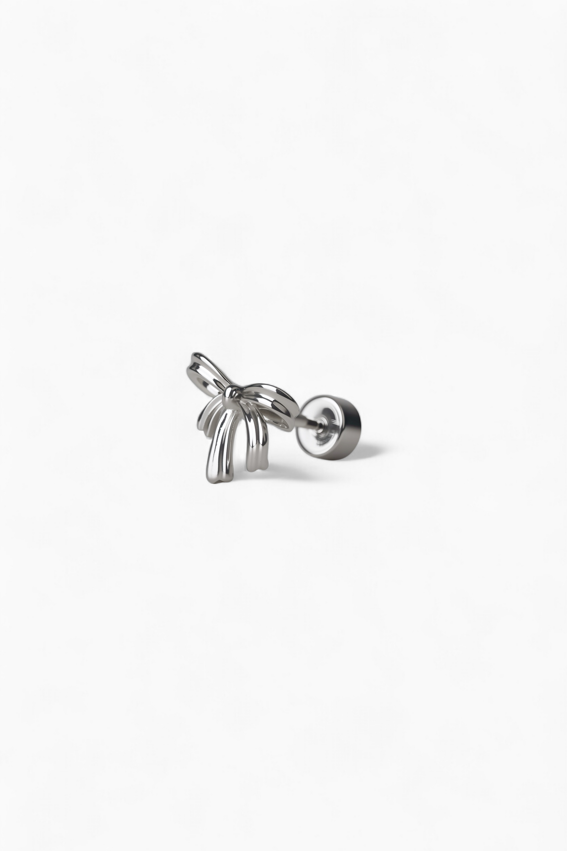 316L Stainless Steel Bowshine Flatback Earrings