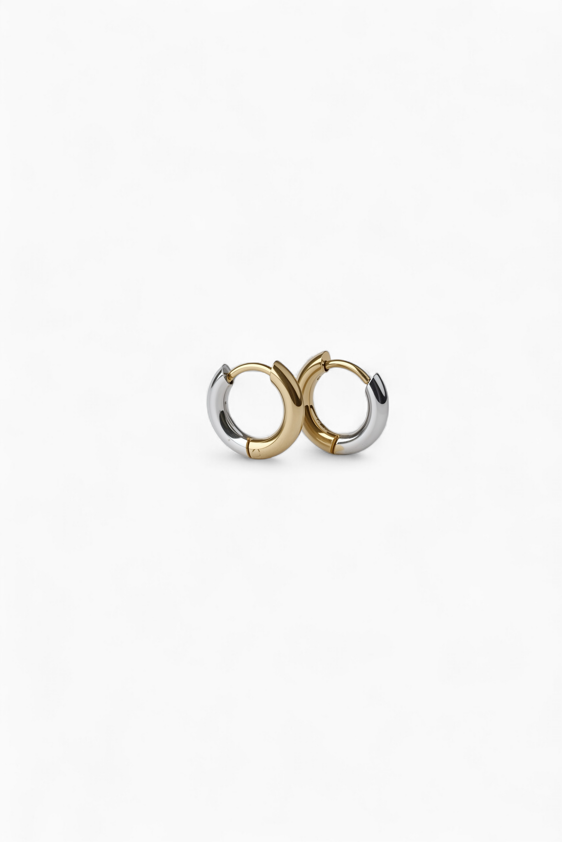 316L Stainless Steel Slim Contrast Earrings