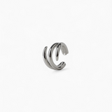 Silver Swirl Ear Cuff