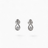 Diamond Knot Earrings