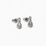Diamond Knot Earrings