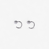316L Little Ball Huggies Earrings