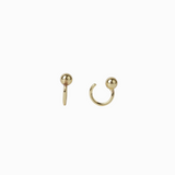 316L Little Ball Huggies Earrings