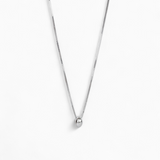 Silver Bead Necklace