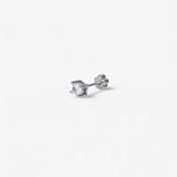316L Stainless Steel Classic Diamond Dots Flower Flatback Earrings