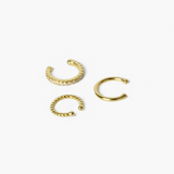 Spark & Sleek Trio Ear Cuff