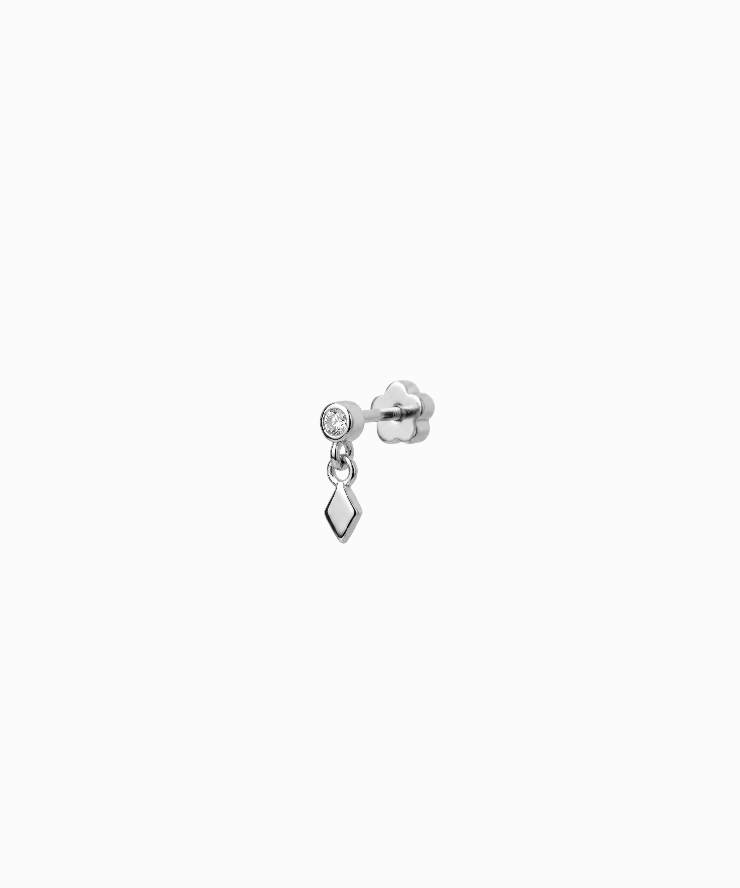 316L Stainless Steel Kite Drop Earrings