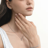 Bezel Heart Necklace - Coddle Heaven