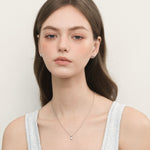 Bezel Heart Necklace - Coddle Heaven