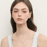 Bezel Heart Necklace - Coddle Heaven