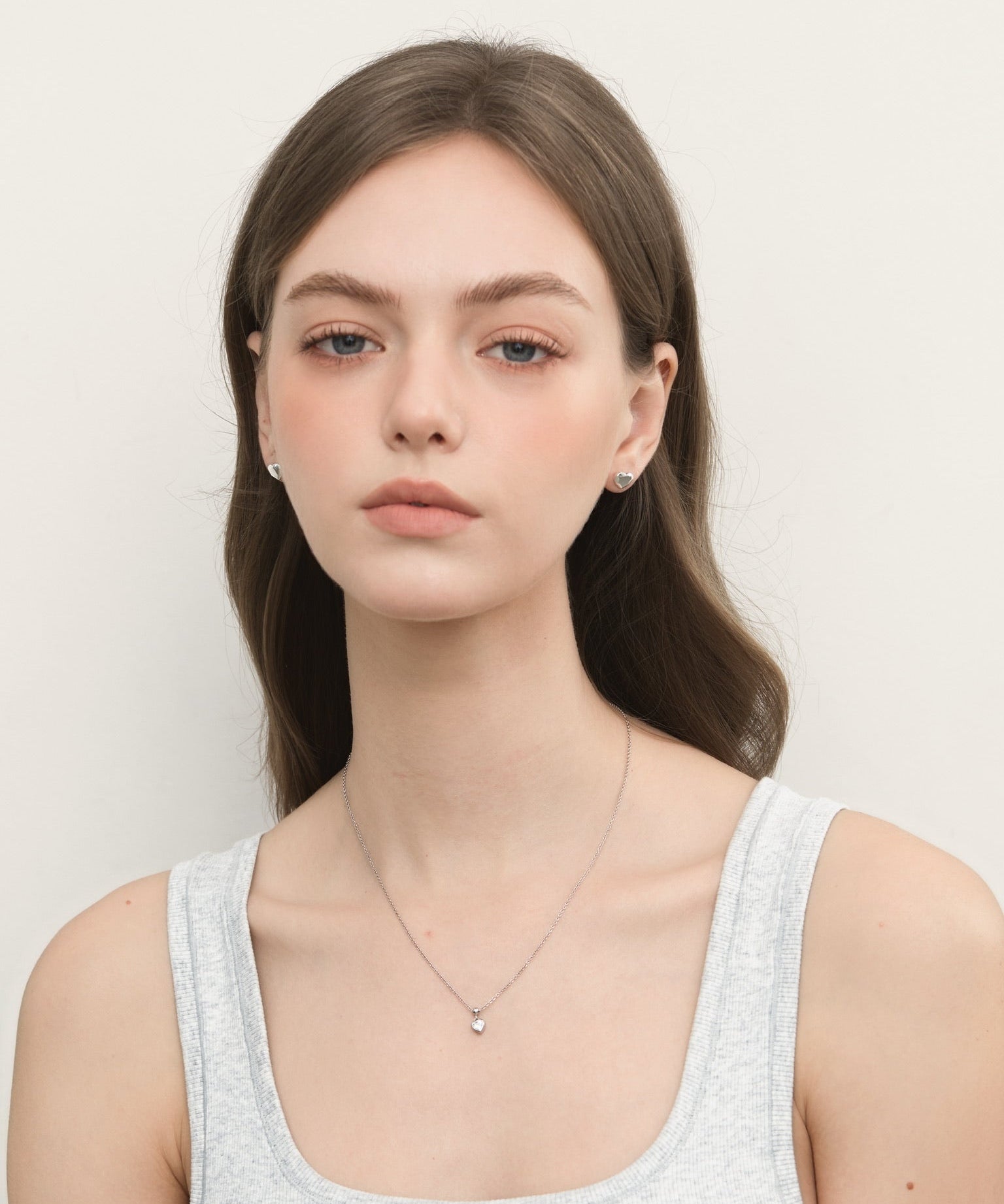 Bezel Heart Necklace - Coddle Heaven