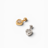 Bezel Heart Necklace - Coddle Heaven