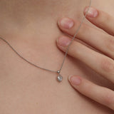 Bezel Heart Necklace - Coddle Heaven