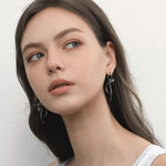 Bow & Circle Tag Earrings - Coddle Heaven