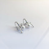 Bow Pearl Earrings - Coddle Heaven