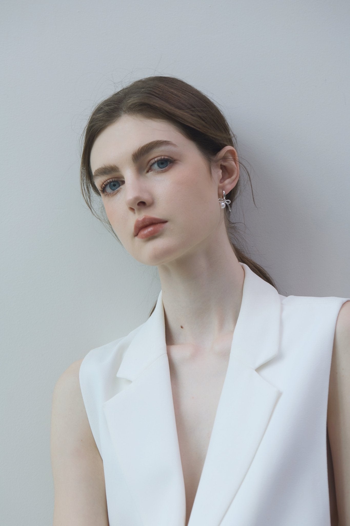 Bow Pearl Earrings - Coddle Heaven