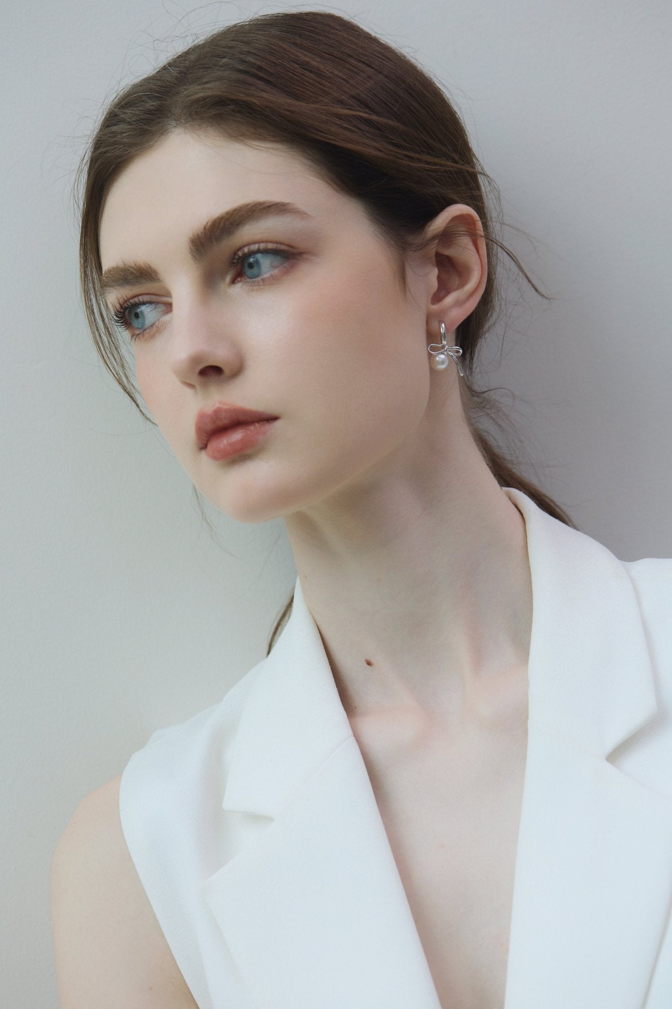 Bow Pearl Earrings - Coddle Heaven