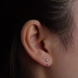 316L Spark Open Hoop Earrings