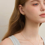 Carved Stone Heart Earrings - Coddle Heaven
