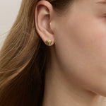 Carved Stone Heart Earrings - Coddle Heaven