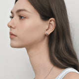 Carved Stone Heart Earrings - Coddle Heaven