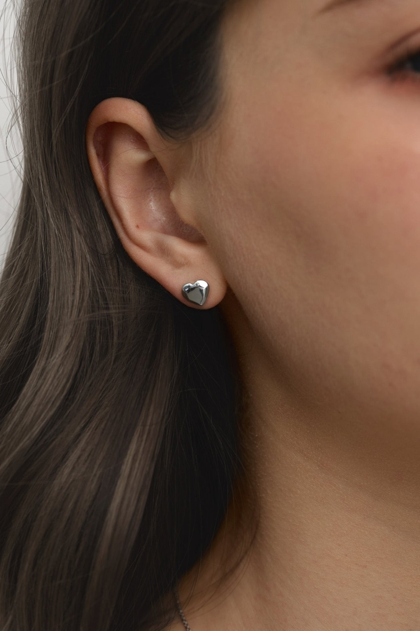 Carved Stone Heart Earrings - Coddle Heaven