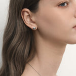 Carved Stone Heart Earrings - Coddle Heaven