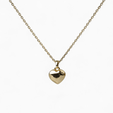 Carved Stone Heart Necklace - Coddle Heaven